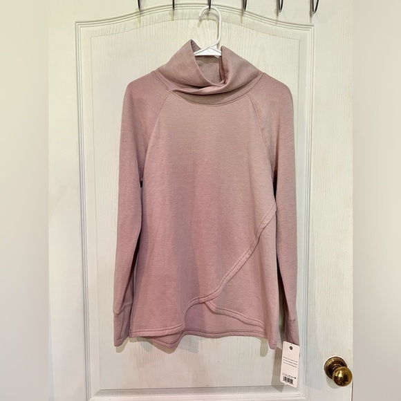 FINAL PRICE DROP NWT Apana Cowl Neck Fleece Pullover - Picture 1 of 6